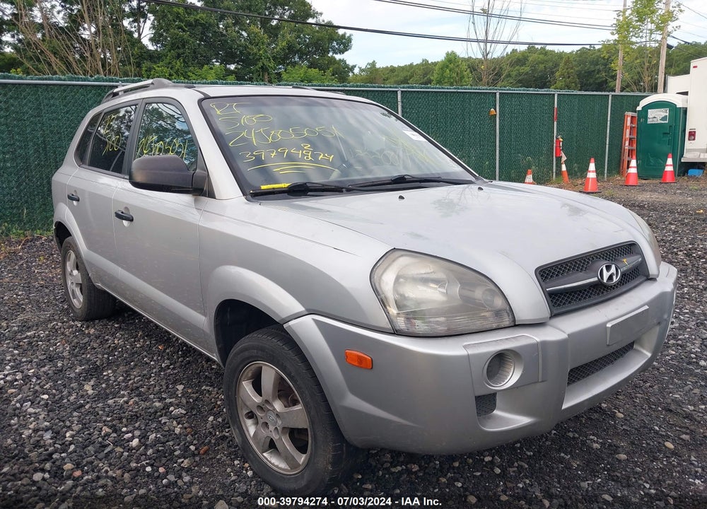 2008 HYUNDAI TUCSON GLS VIN: KM8JM12B98U870181
