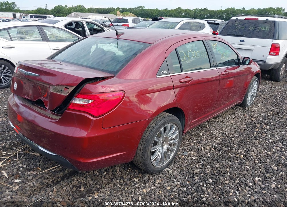 2013 CHRYSLER 200 LX VIN: 1C3CCBABXDN733797