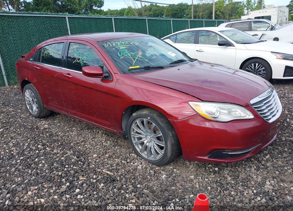 2013 CHRYSLER 200 LX VIN: 1C3CCBABXDN733797