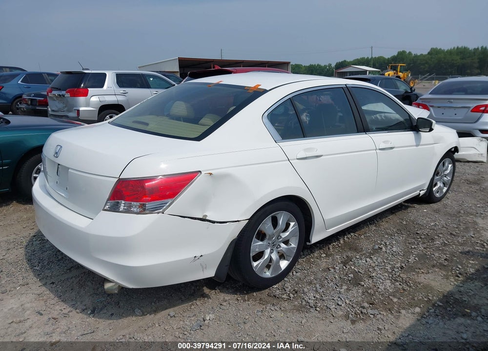 2010 HONDA ACCORD VIN: 1HGCP2F7XAA039636