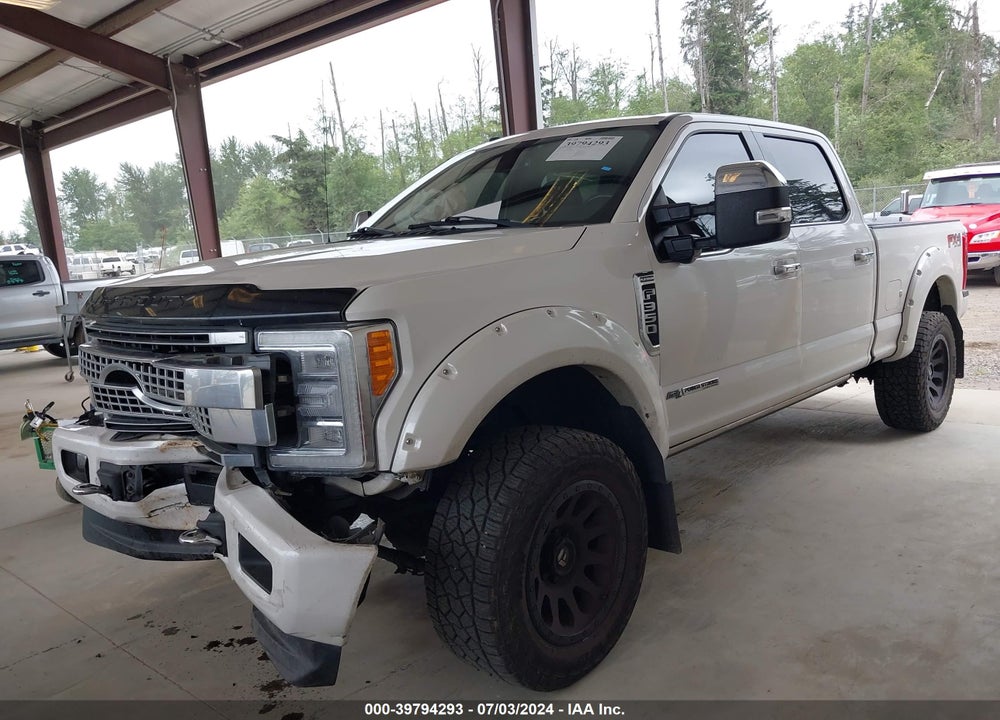 2018 FORD SUPER DUTY F-350 SRW PLATINUM VIN: 1FT8W3BT7JEC02803