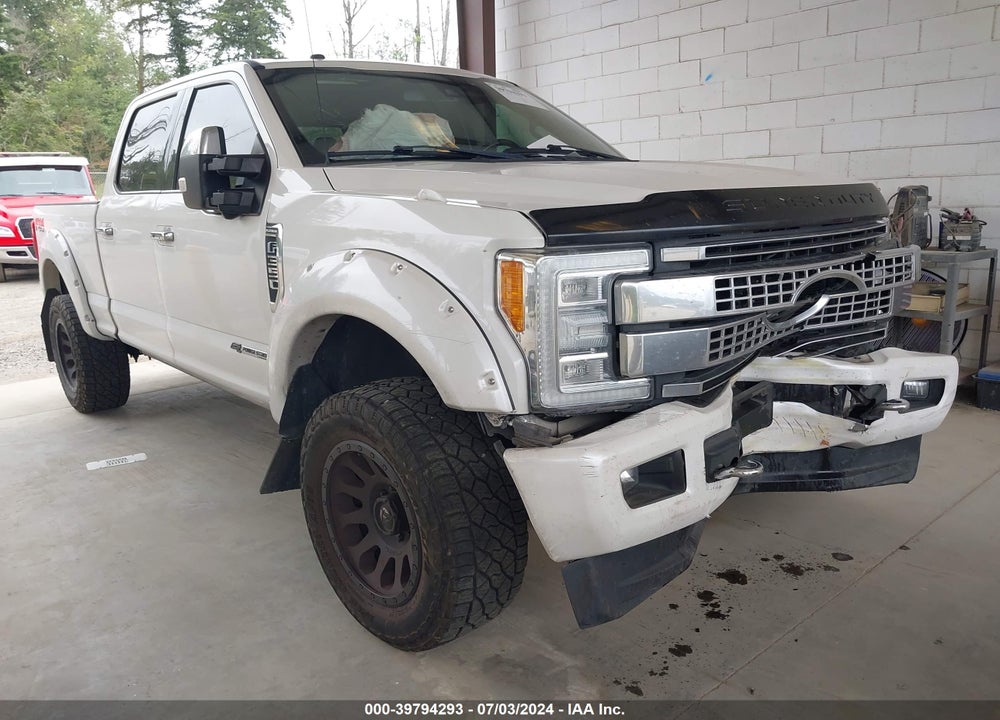 2018 FORD SUPER DUTY F-350 SRW PLATINUM VIN: 1FT8W3BT7JEC02803