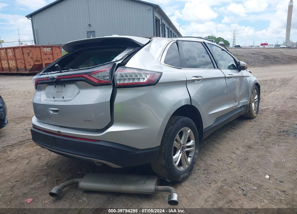 2017 FORD EDGE SEL VIN: 2FMPK3J8XHBB61301