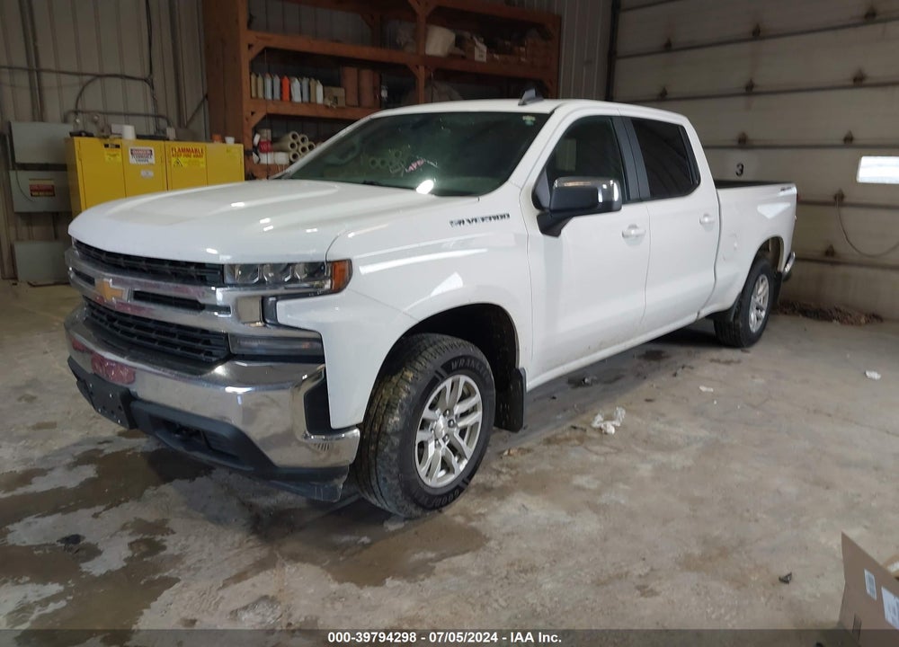 2021 CHEVROLET SILVERADO 1500 4WD STANDARD BED LT VIN: 1GCUYDED2MZ218181