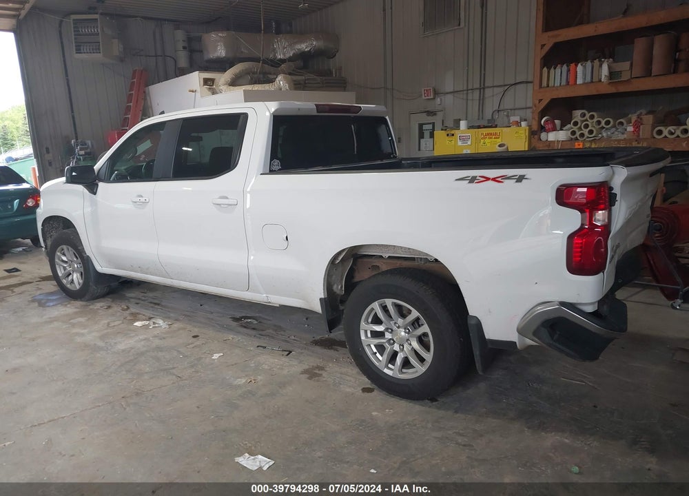 2021 CHEVROLET SILVERADO 1500 4WD STANDARD BED LT VIN: 1GCUYDED2MZ218181