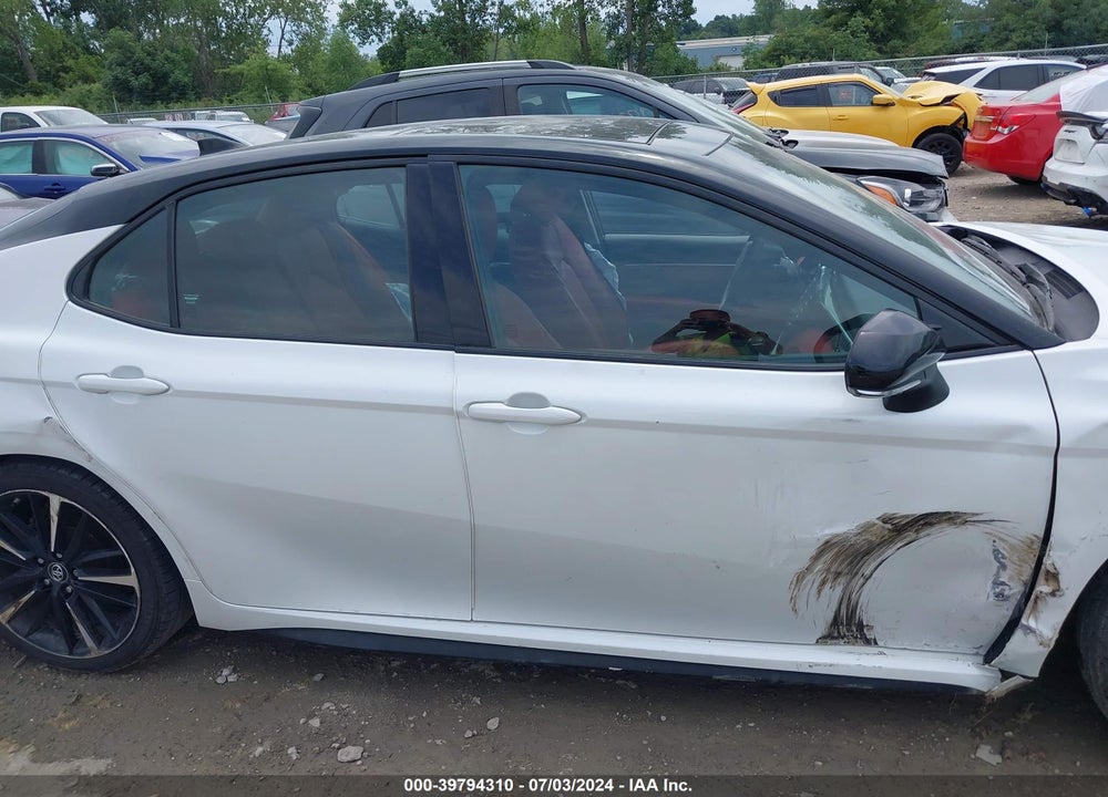 2018 TOYOTA CAMRY XSE V6 VIN: 4T1BZ1HK7JU008175