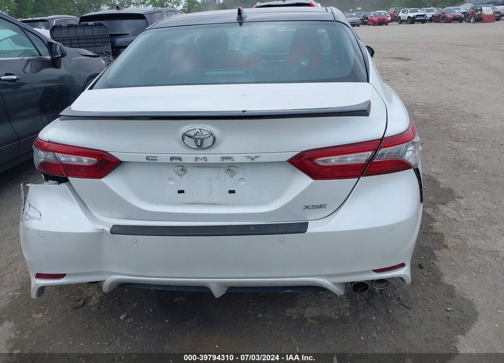2018 TOYOTA CAMRY XSE V6 VIN: 4T1BZ1HK7JU008175