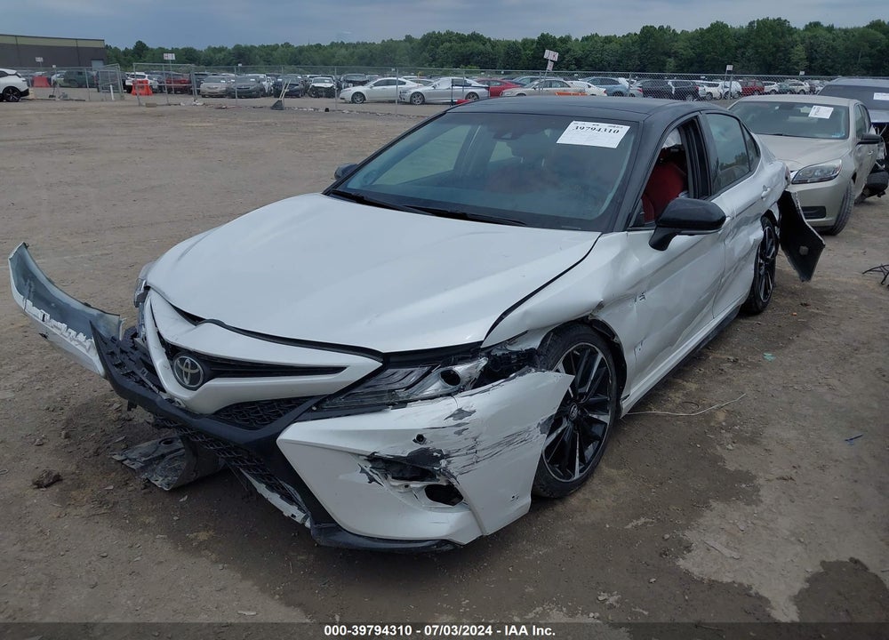 2018 TOYOTA CAMRY XSE V6 VIN: 4T1BZ1HK7JU008175