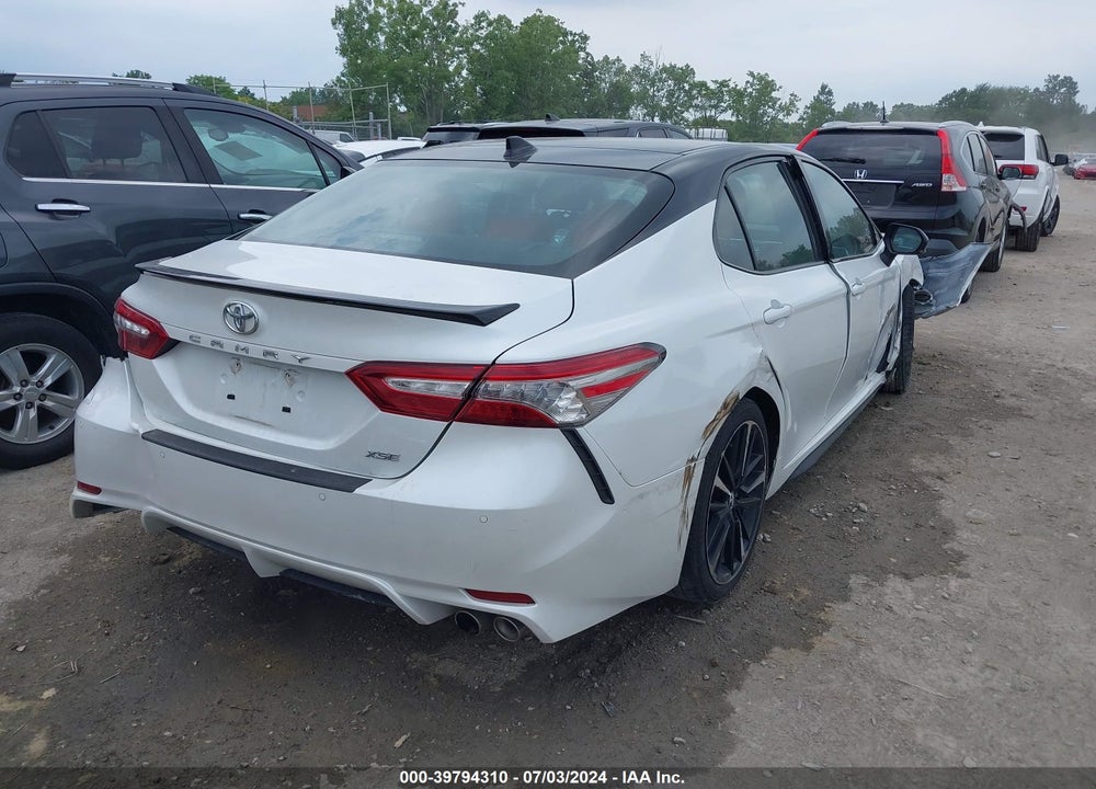 2018 TOYOTA CAMRY XSE V6 VIN: 4T1BZ1HK7JU008175