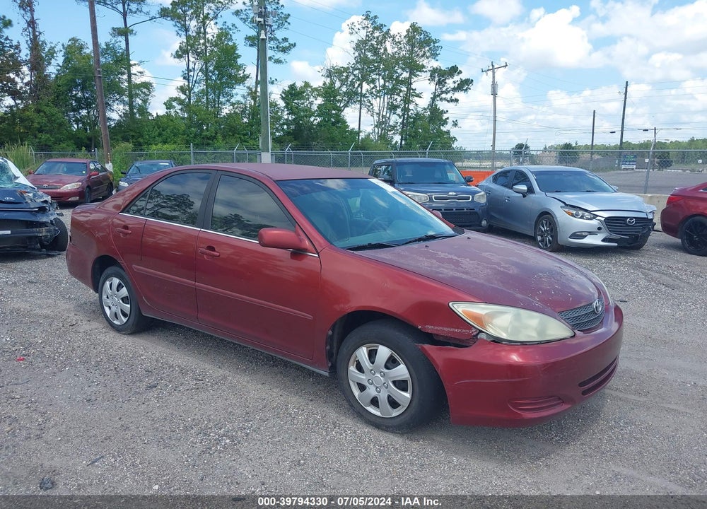 2003 TOYOTA CAMRY LE VIN: 4T1BE30K33U252184