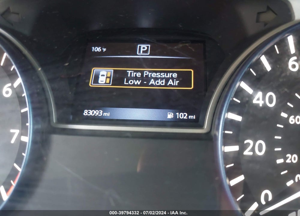 2017 NISSAN ALTIMA 2.5 SR VIN: 1N4AL3AP7HN313382