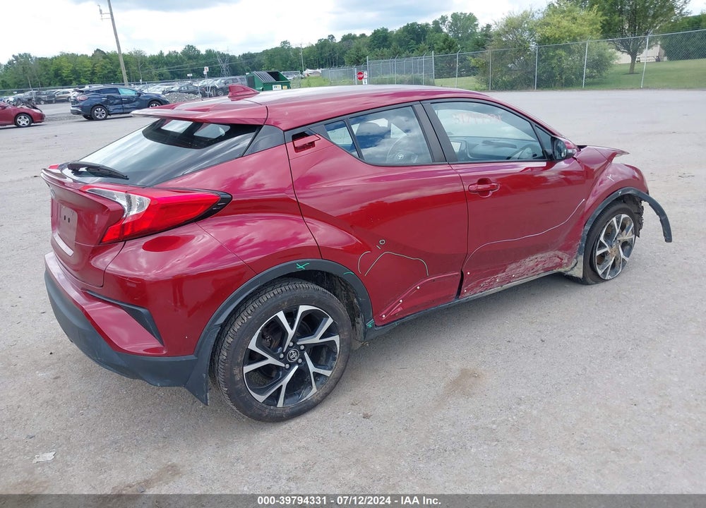 2018 TOYOTA C-HR XLE VIN: NMTKHMBX2JR012098