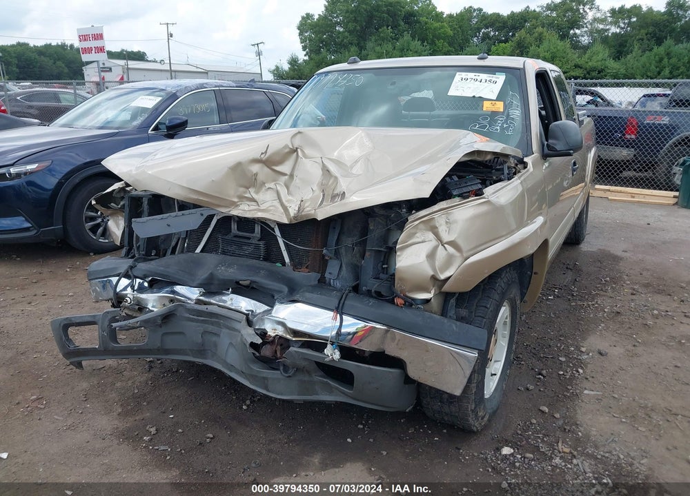 2005 CHEVROLET SILVERADO 1500 LT VIN: 1GCEK19T95E194346