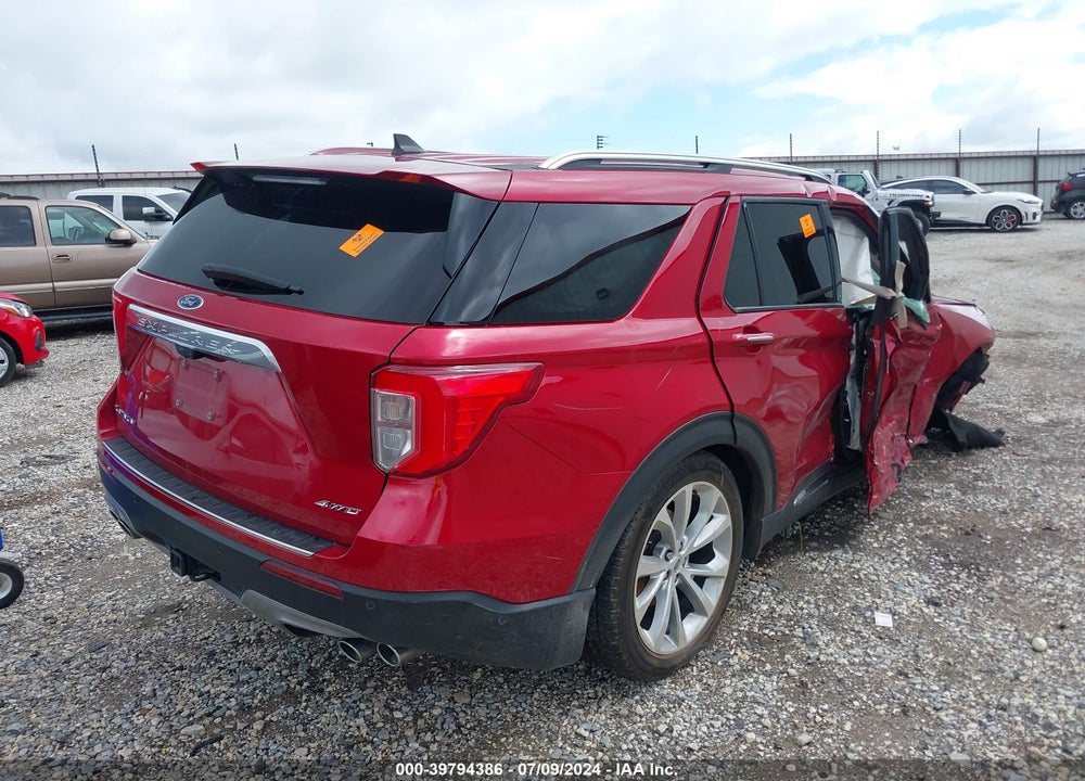 2021 FORD EXPLORER PLATINUM VIN: 1FM5K8HC5MGA91952