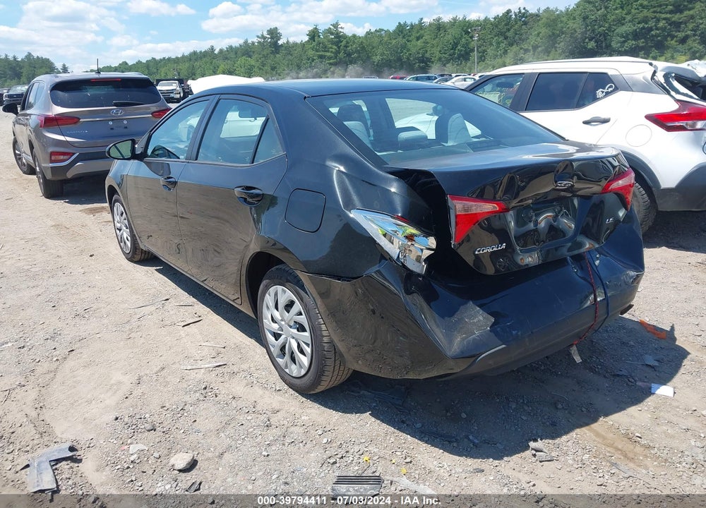 2017 TOYOTA COROLLA LE VIN: 2T1BURHE1HC816931