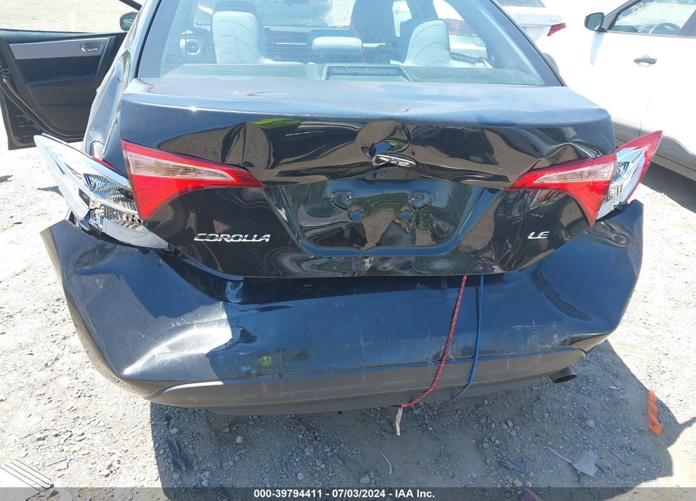 2017 TOYOTA COROLLA LE VIN: 2T1BURHE1HC816931