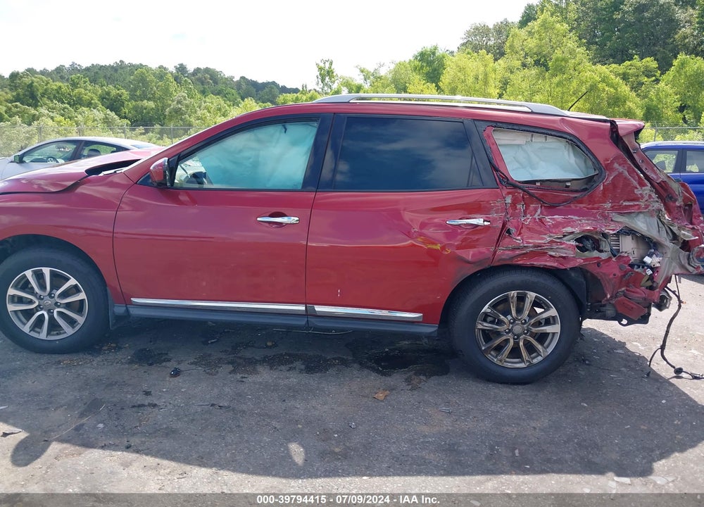 2015 NISSAN PATHFINDER SL VIN: 5N1AR2MN5FC650506