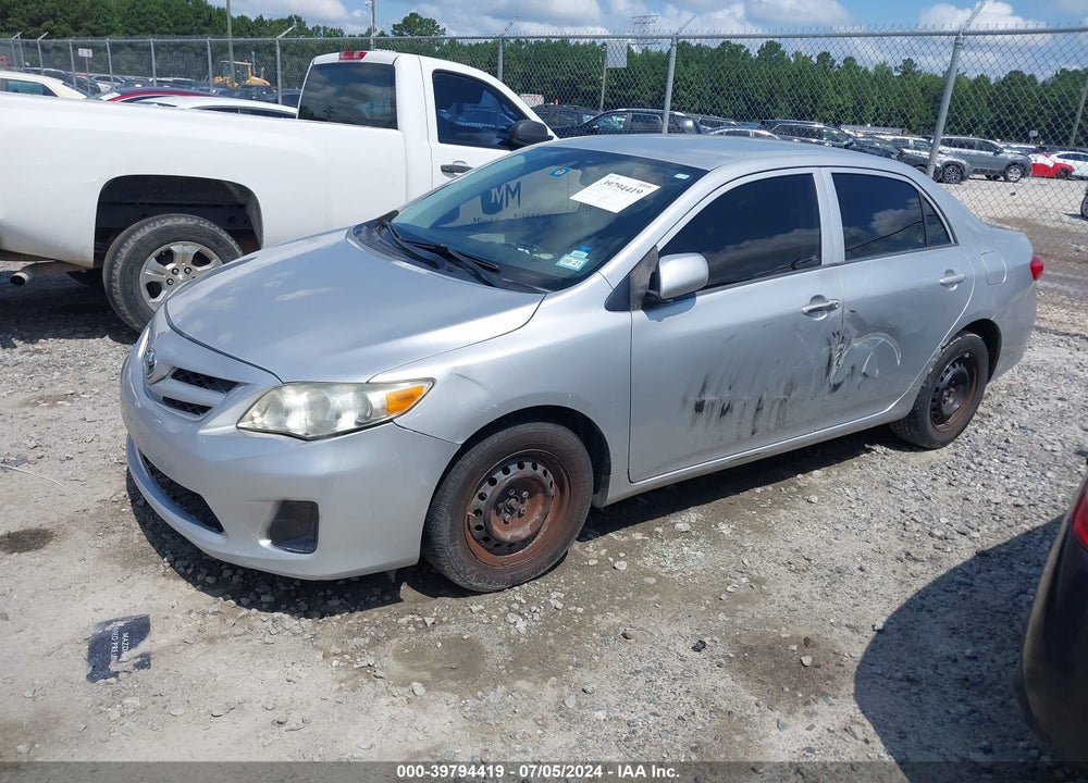 2012 TOYOTA COROLLA L VIN: 5YFBU4EE5CP023731