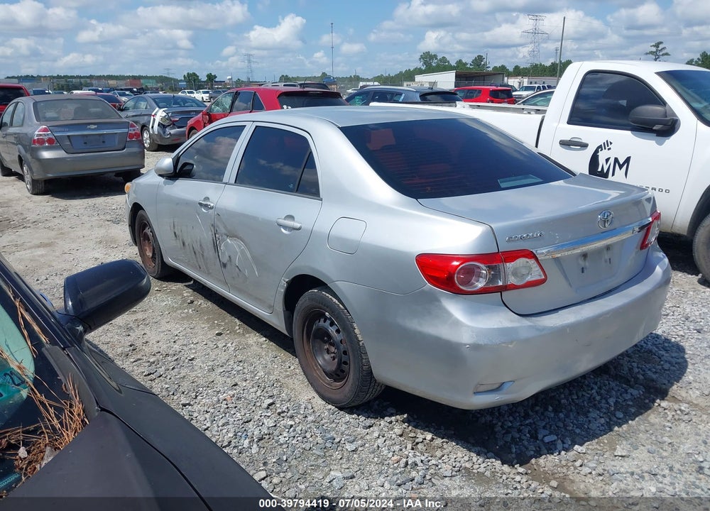 2012 TOYOTA COROLLA L VIN: 5YFBU4EE5CP023731