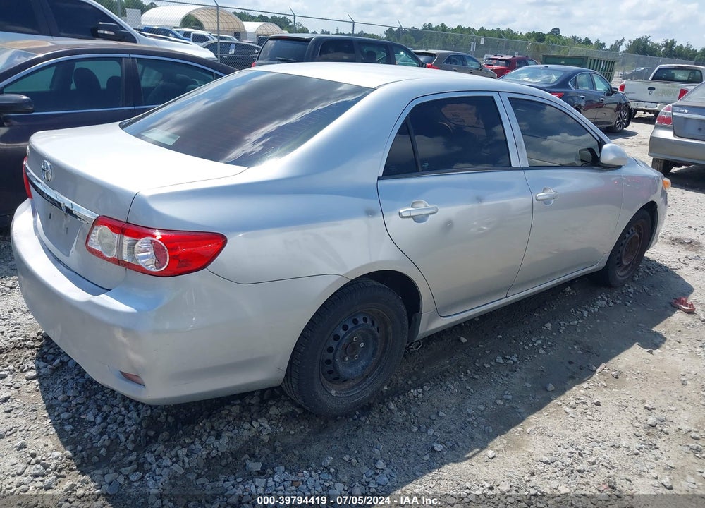 2012 TOYOTA COROLLA L VIN: 5YFBU4EE5CP023731
