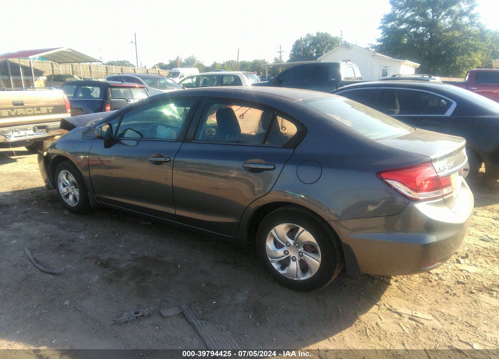 2013 HONDA CIVIC LX VIN: 2HGFB2F51DH524103