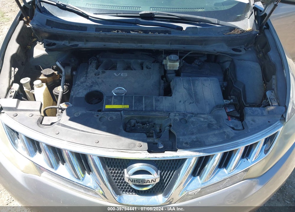 2009 NISSAN MURANO S VIN: JN8AZ18W79W200297