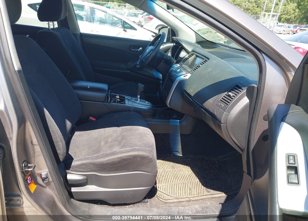2009 NISSAN MURANO S VIN: JN8AZ18W79W200297