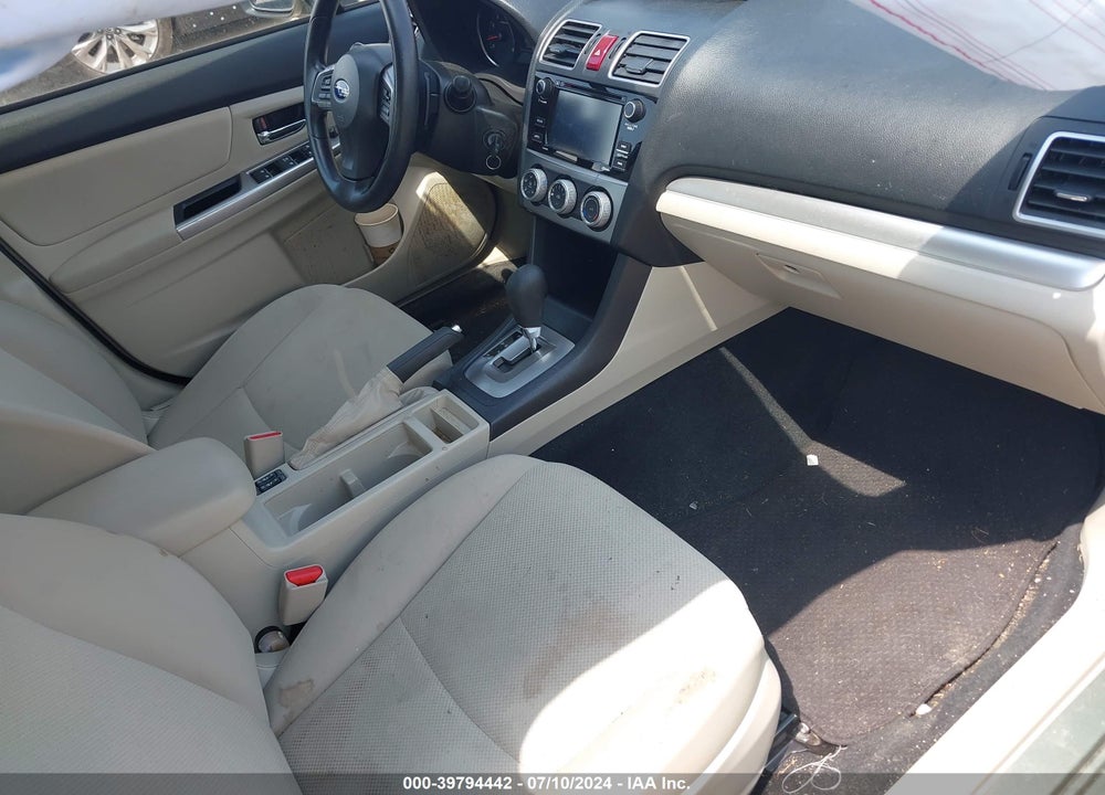 2015 SUBARU IMPREZA 2.0I PREMIUM VIN: JF1GJAC68FH020398