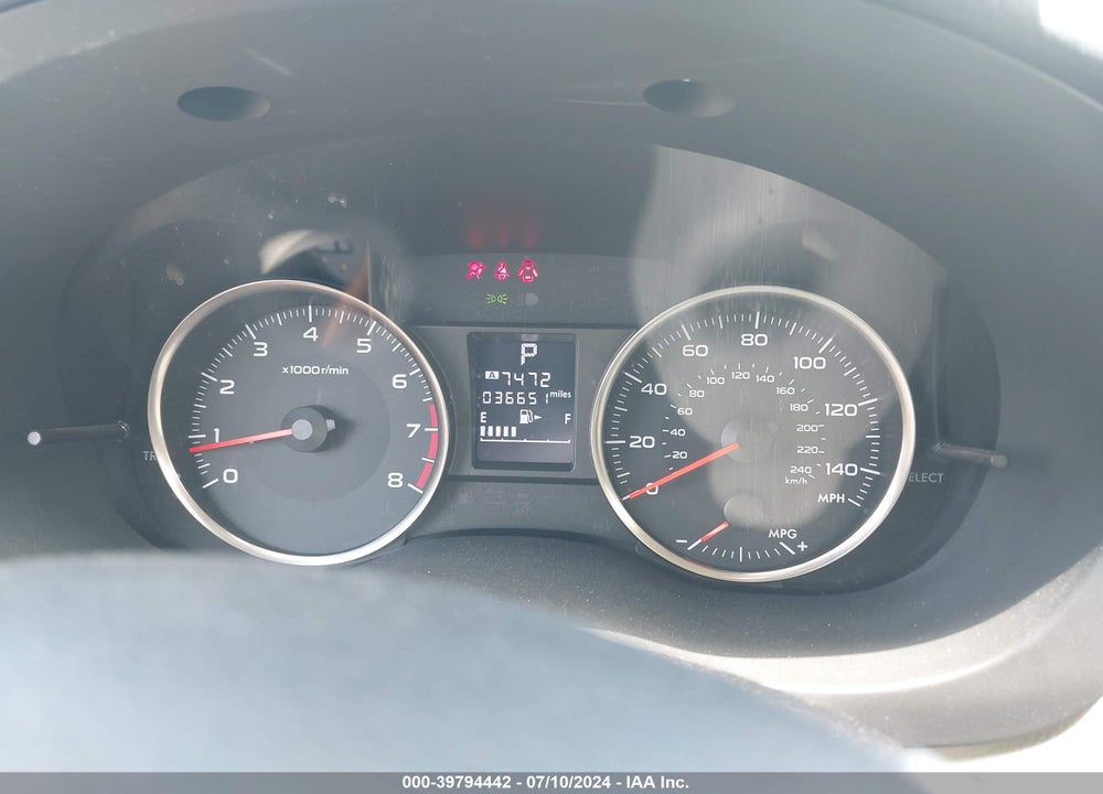 2015 SUBARU IMPREZA 2.0I PREMIUM VIN: JF1GJAC68FH020398