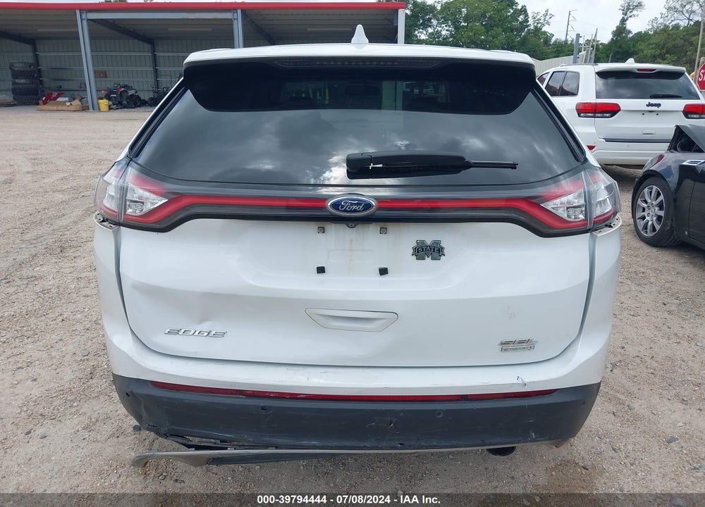 2017 FORD EDGE SEL VIN: 2FMPK3J93HBC44190