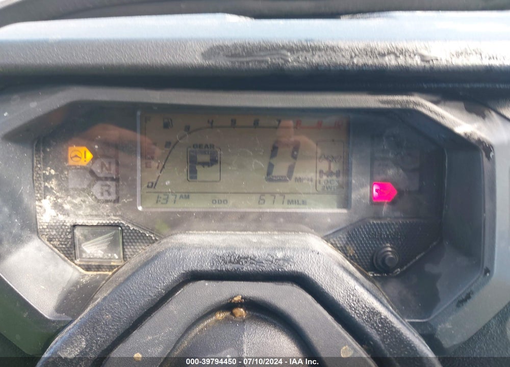 2019 HONDA SXS1000 M5 VIN: 1HFVE0467K4300058