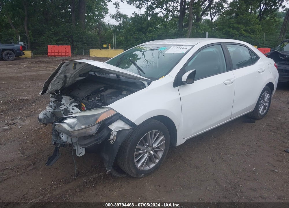 2015 TOYOTA COROLLA LE PLUS VIN: 2T1BURHE5FC377889