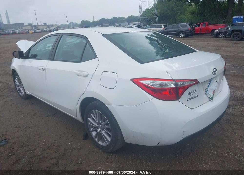 2015 TOYOTA COROLLA LE PLUS VIN: 2T1BURHE5FC377889