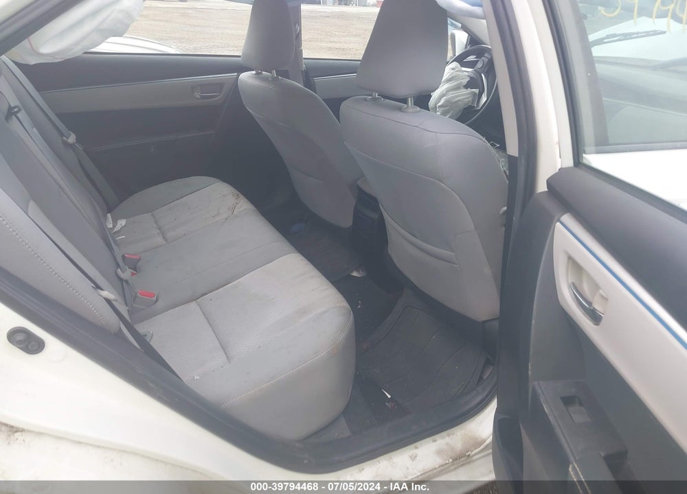 2015 TOYOTA COROLLA LE PLUS VIN: 2T1BURHE5FC377889