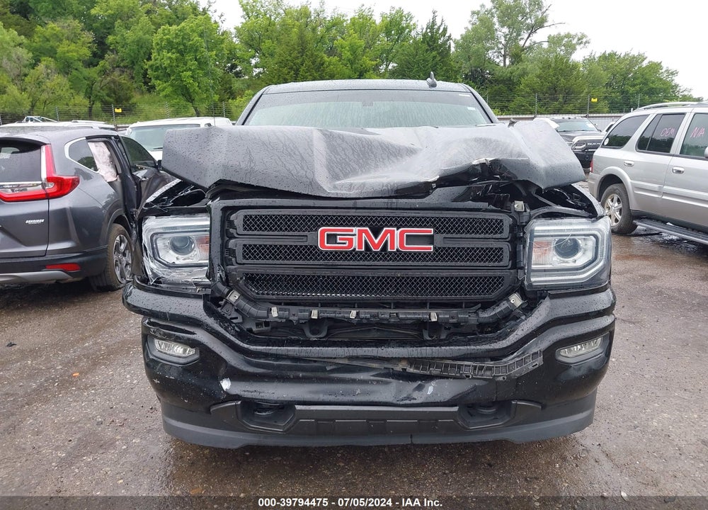 2018 GMC SIERRA 1500 VIN: 1GTR1LEH8JZ314304