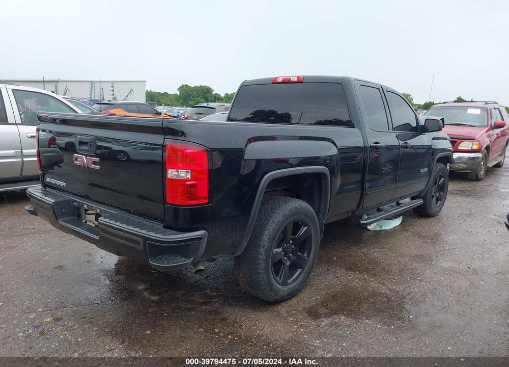 2018 GMC SIERRA 1500 VIN: 1GTR1LEH8JZ314304