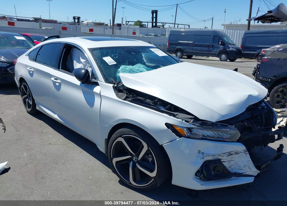 2022 HONDA ACCORD SPORT 2.0T VIN: 1HGCV2F3XNA006743