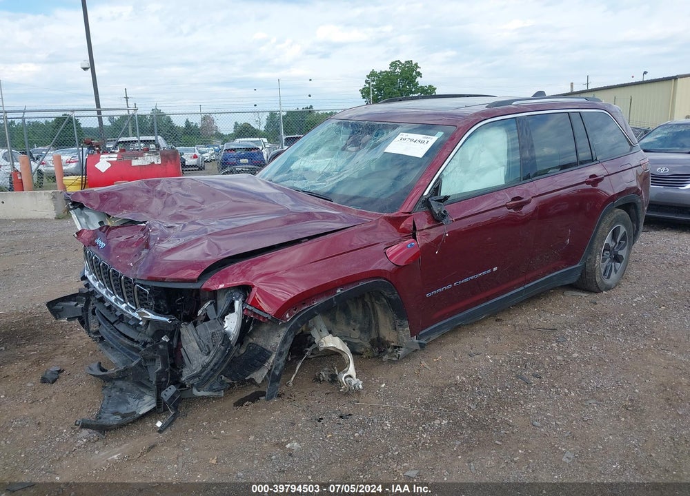 2022 JEEP GRAND CHEROKEE 4XE LIMITED 4X4 VIN: 1C4RJYB60N8716443