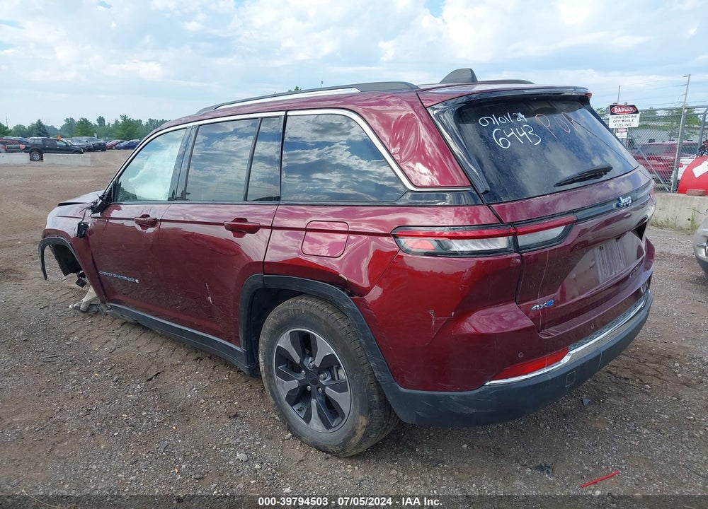 2022 JEEP GRAND CHEROKEE 4XE LIMITED 4X4 VIN: 1C4RJYB60N8716443