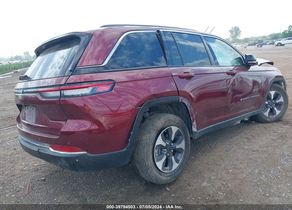 2022 JEEP GRAND CHEROKEE 4XE LIMITED 4X4 VIN: 1C4RJYB60N8716443
