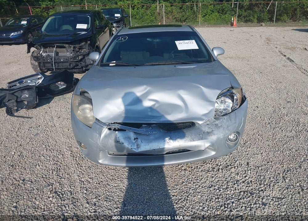 2007 MITSUBISHI ECLIPSE GT VIN: 4A3AK34T67E005024