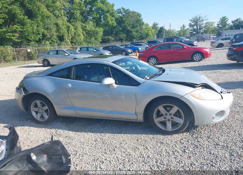 2007 MITSUBISHI ECLIPSE GT VIN: 4A3AK34T67E005024