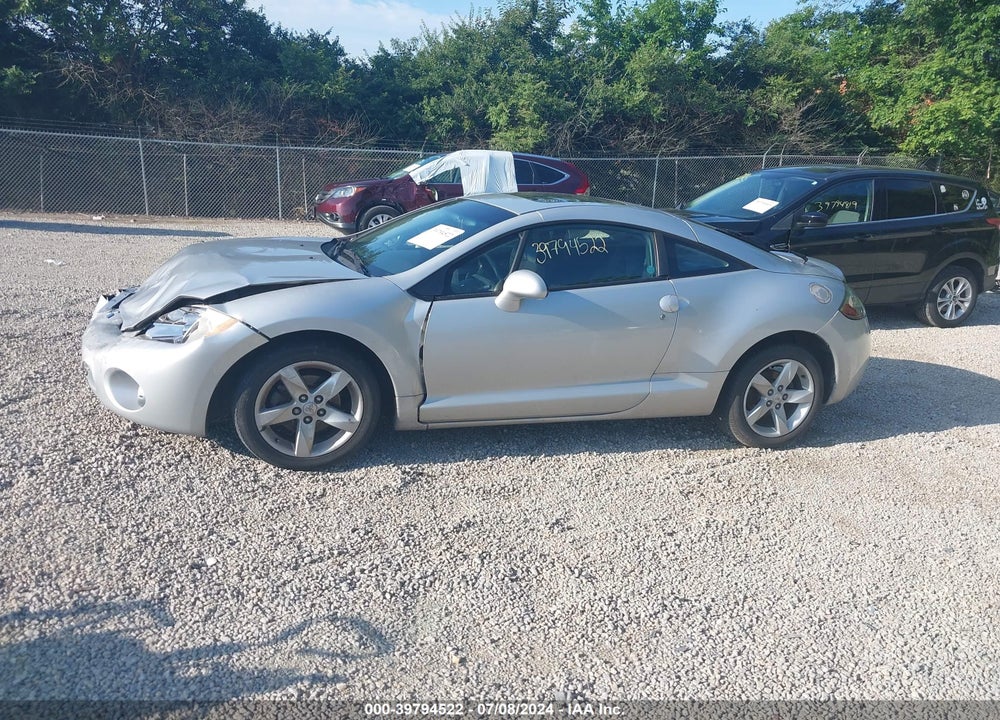 2007 MITSUBISHI ECLIPSE GT VIN: 4A3AK34T67E005024
