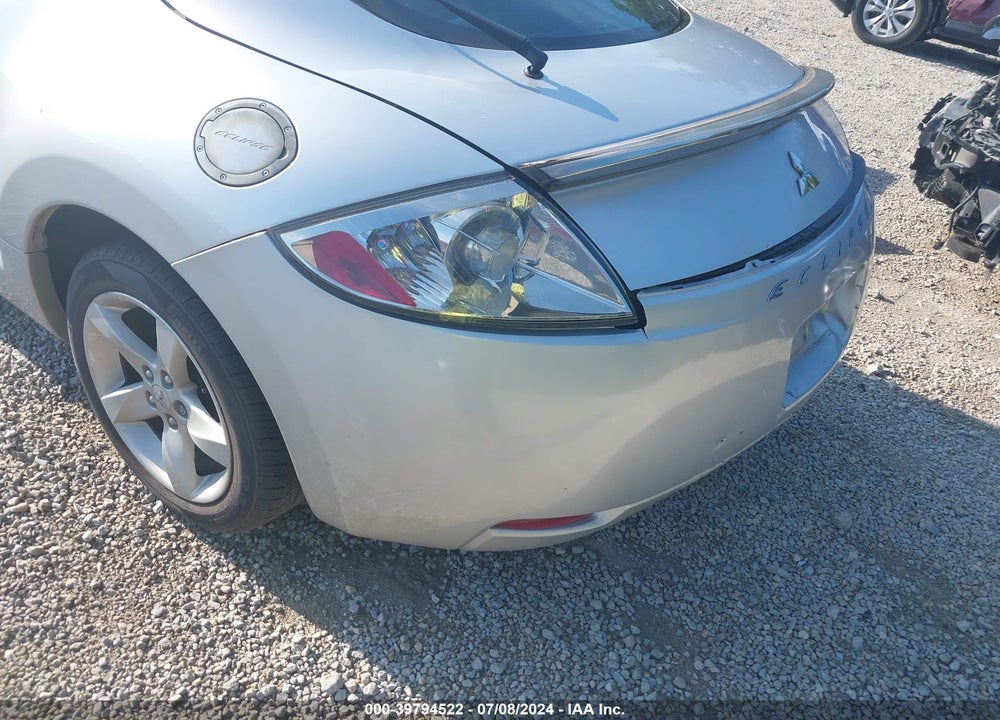 2007 MITSUBISHI ECLIPSE GT VIN: 4A3AK34T67E005024
