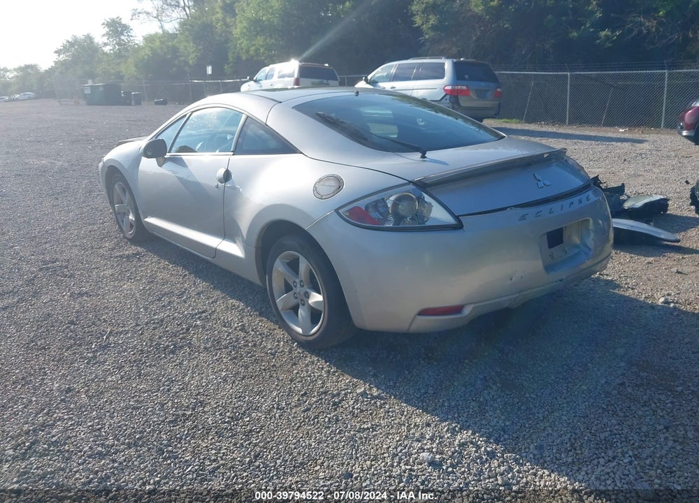 2007 MITSUBISHI ECLIPSE GT VIN: 4A3AK34T67E005024