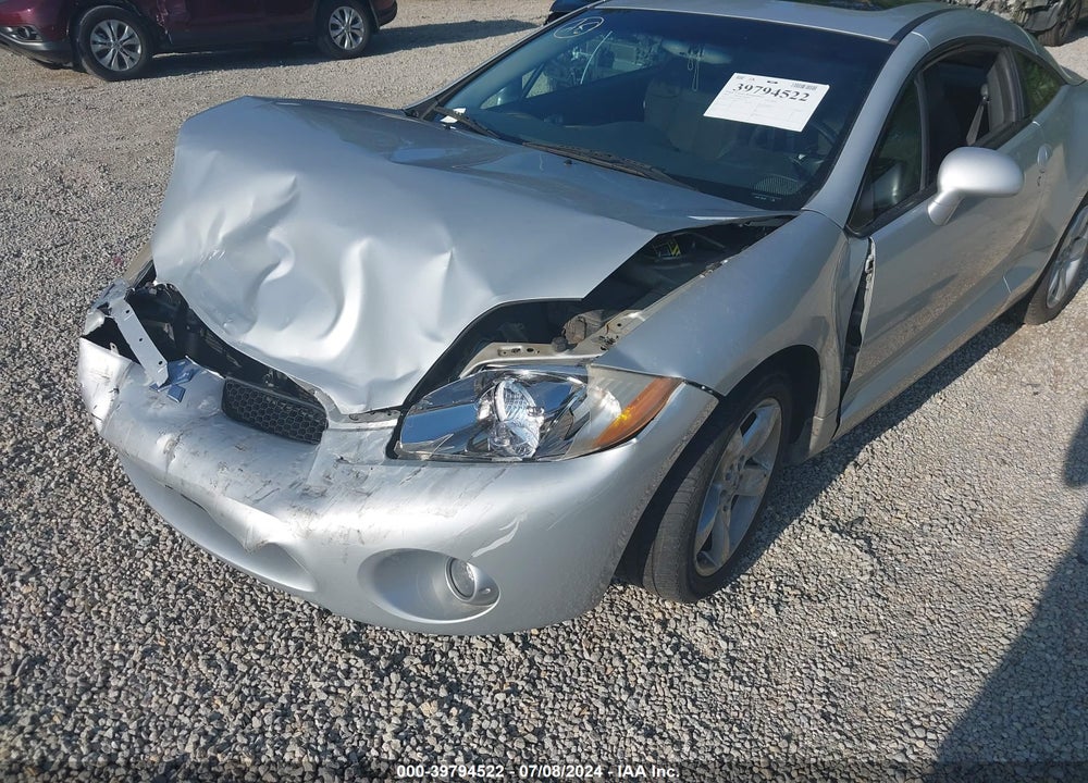 2007 MITSUBISHI ECLIPSE GT VIN: 4A3AK34T67E005024