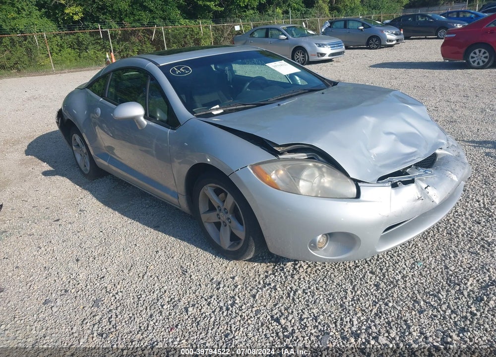 2007 MITSUBISHI ECLIPSE GT VIN: 4A3AK34T67E005024