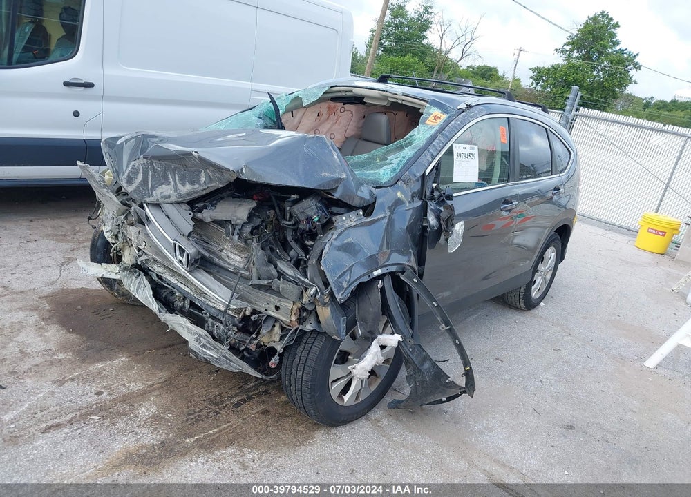 2013 HONDA CR-V EX-L VIN: 5J6RM4H70DL010580