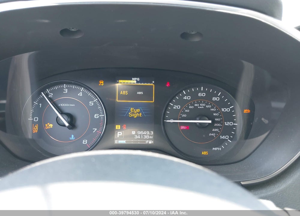2019 SUBARU CROSSTREK 2.0I PREMIUM VIN: JF2GTAEC0KH296917