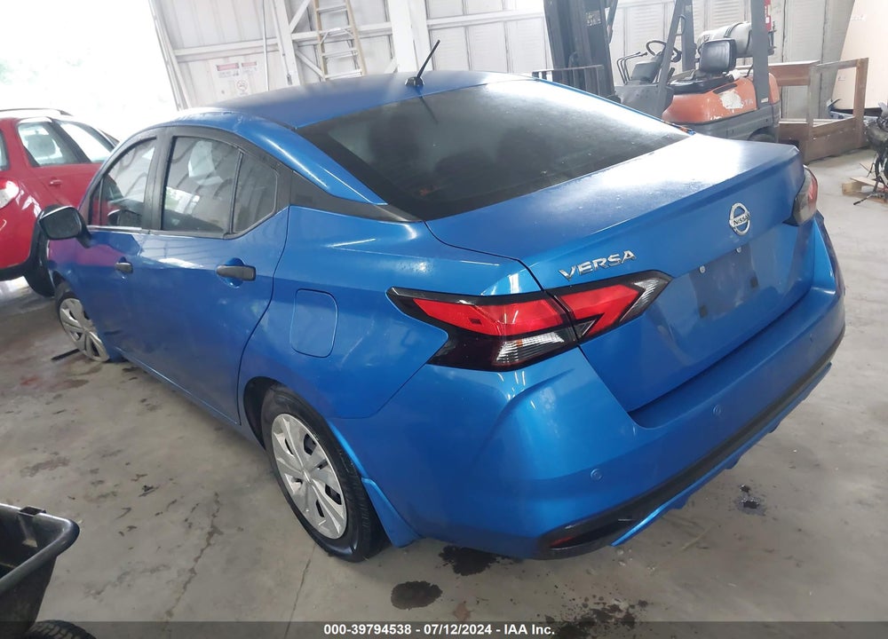 2020 NISSAN VERSA S XTRONIC CVT VIN: 3N1CN8DV1LL901021